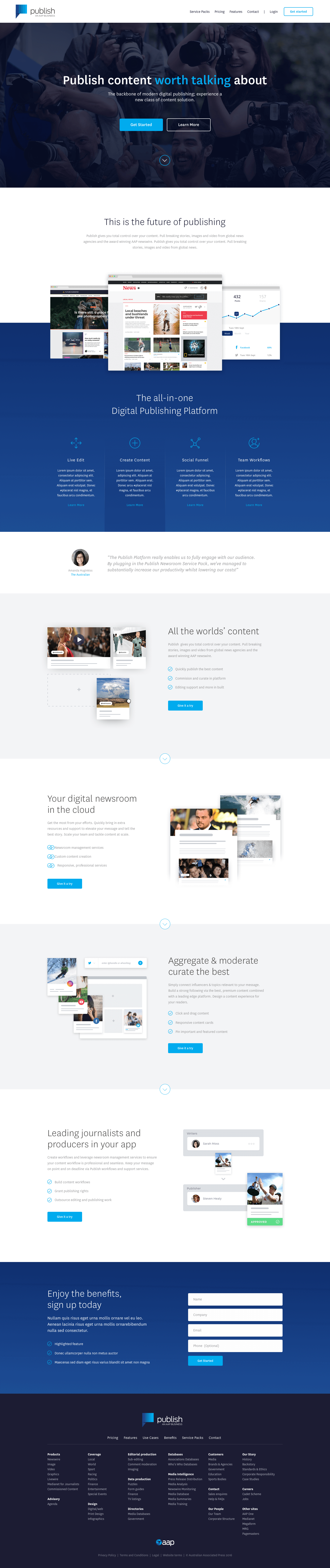 Aap Web Homepage